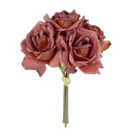 Orange Dried Look Roses