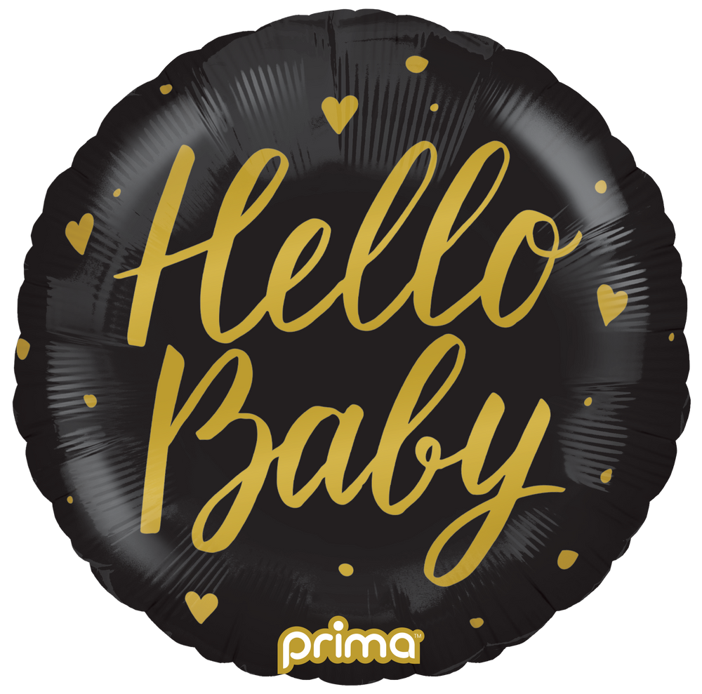 Prima Round Hello Baby