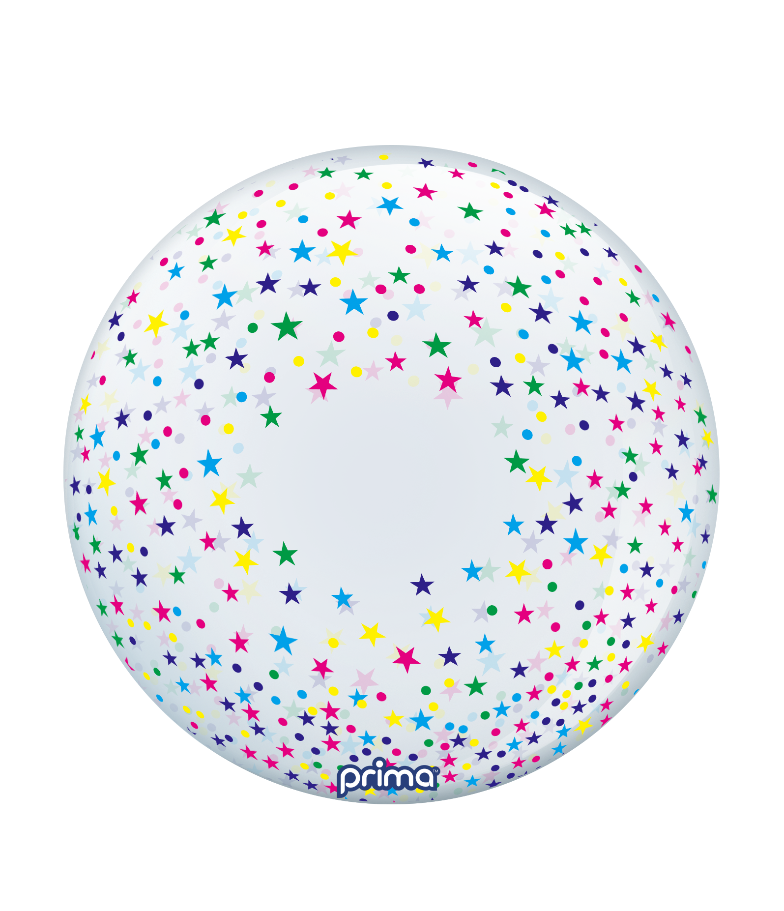 Prima Colourful Confetti Stars Sphere