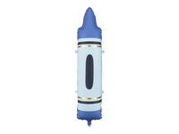 Party Deco Blue Crayon Foil