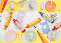 Party Deco Crayon Set Foil_2