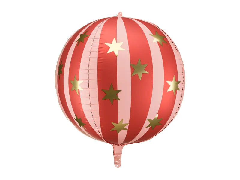 Party Deco Red Starry Ball Foil