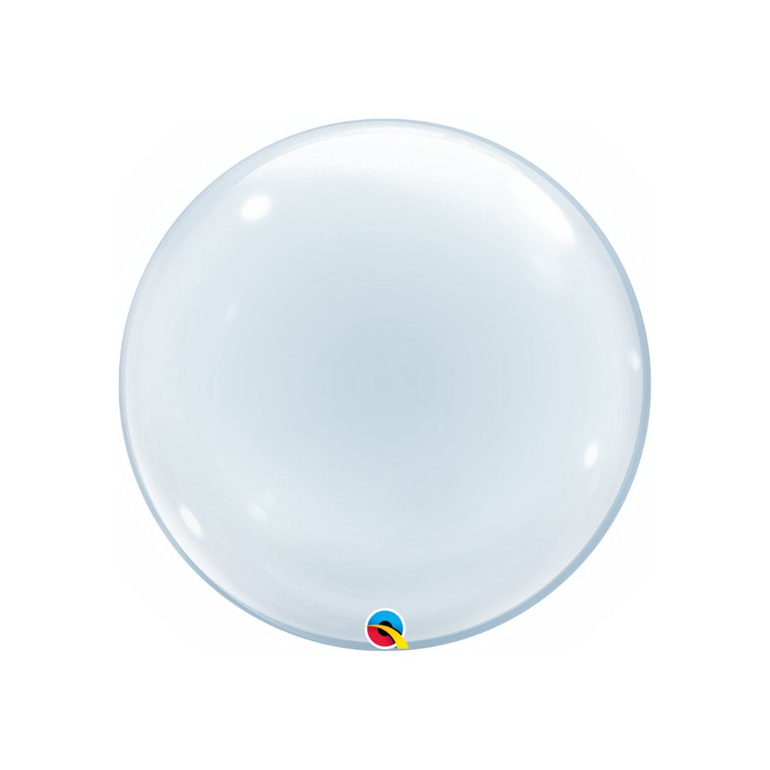 Qualatex Deco Bubble - Clear