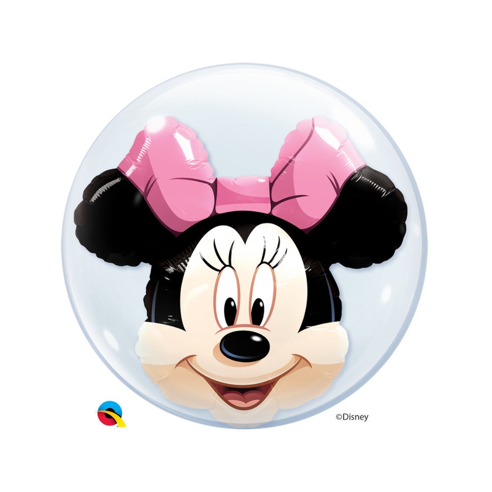 Qualatex Deco Bubble - Minnie Mouse