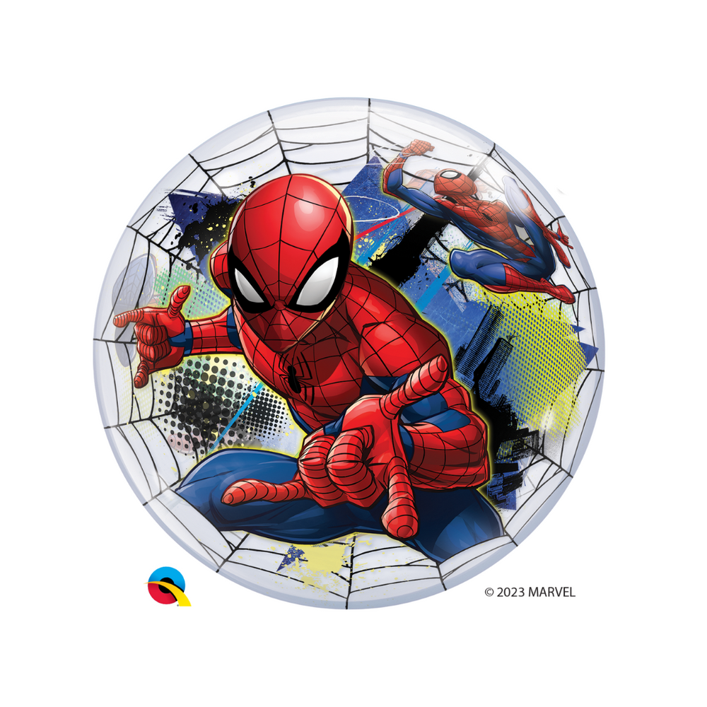 Qualatex Deco Bubble - Spiderman
