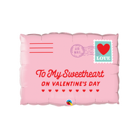 Qualatex Addressed To My Sweetheart Envelope Foil