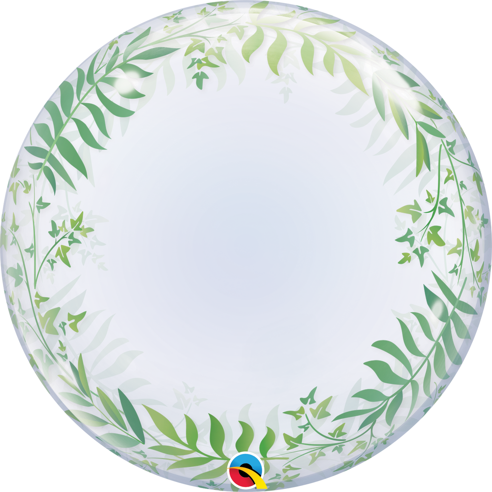Qualatex Deco Bubble - Elegant Greenary