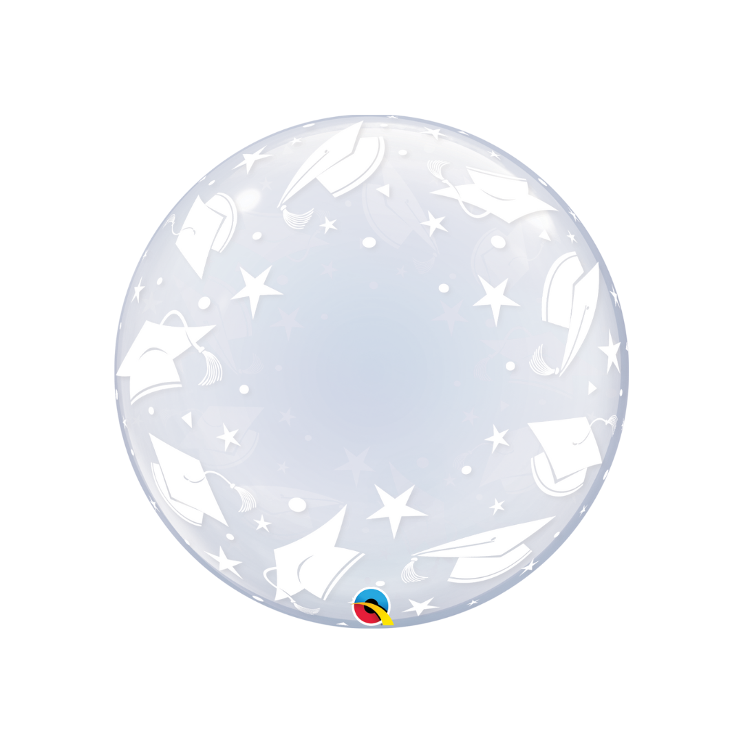 Qualatex Deco Bubble - Graduation Caps