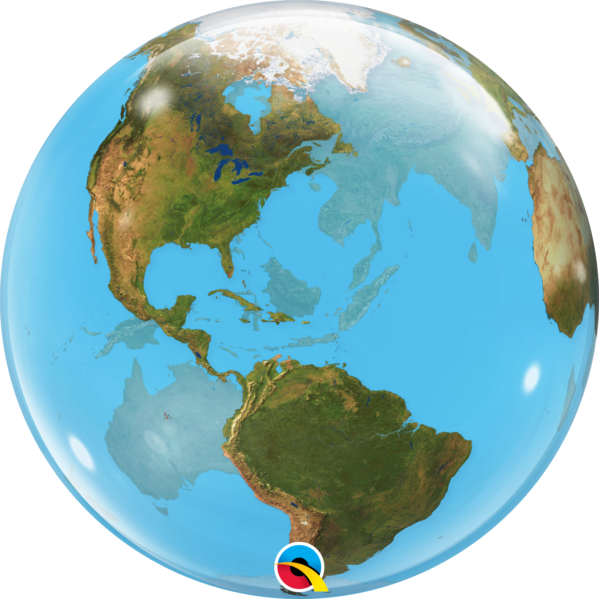 Qualatex Deco Bubble - Planet Earth