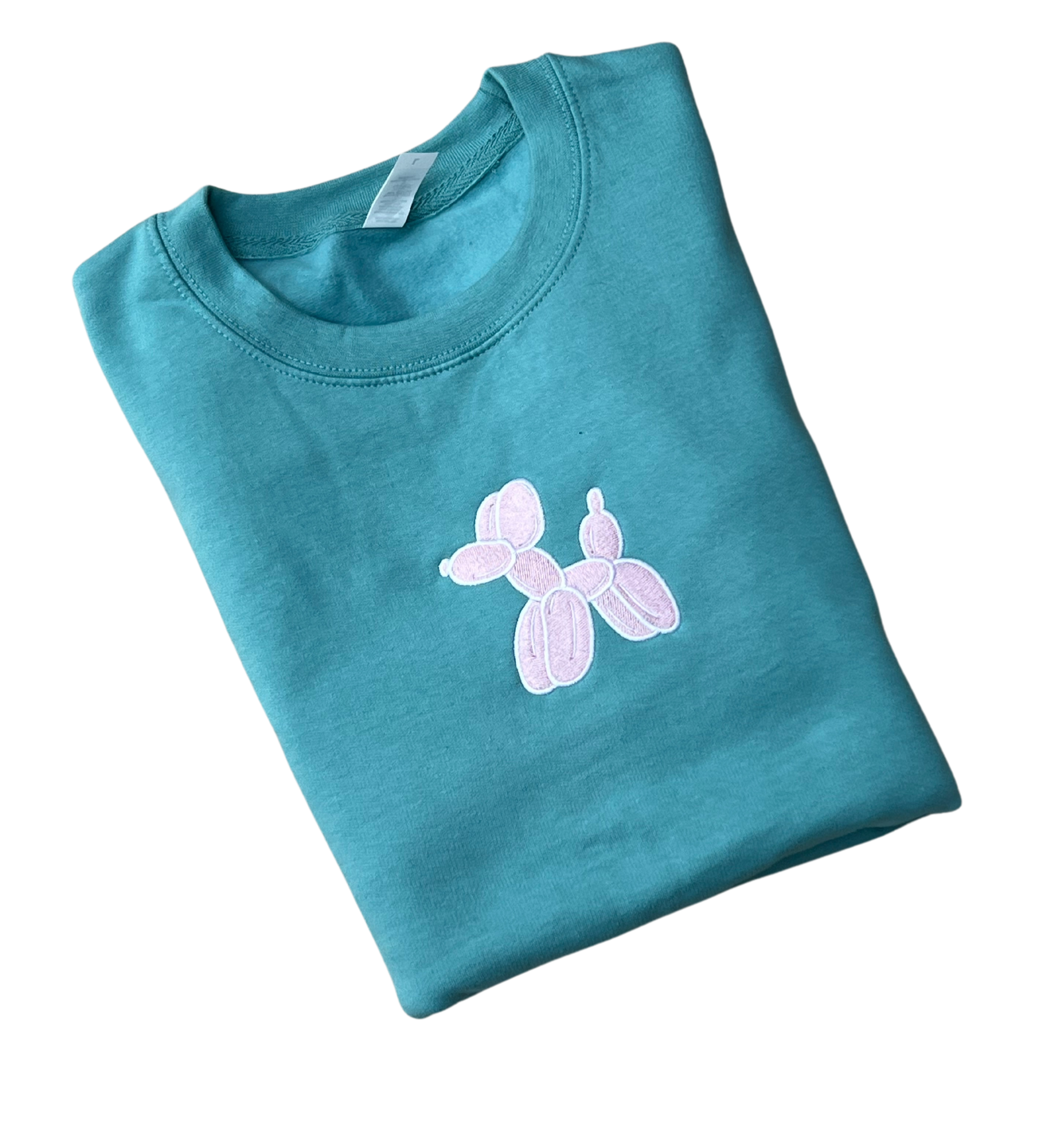 Balloon Dog Sweatshirt - Sea Foam