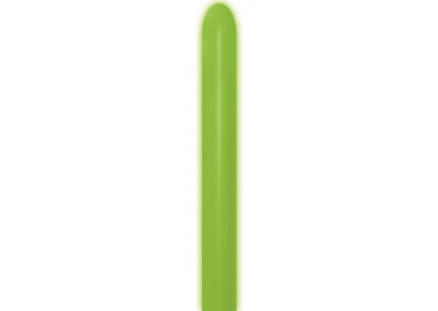 Sempertex Neon Green Modelling Balloons