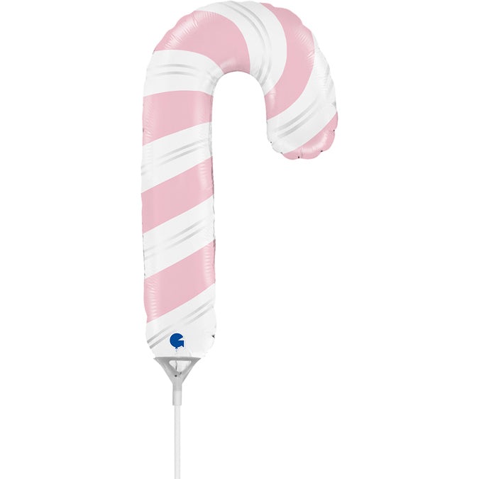 Grabo Mini Foil Pink Candy Cane