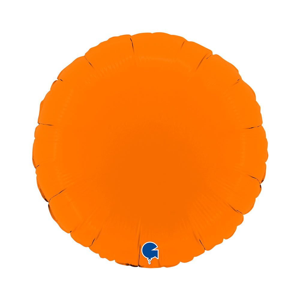 grabo matte orange round