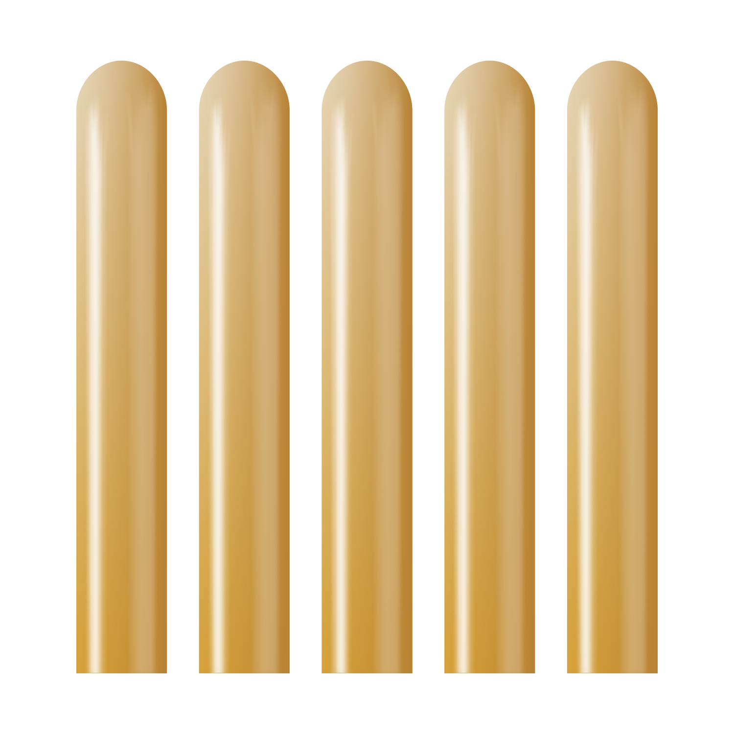 modelling-260-mirror-chrome-balloons-gold