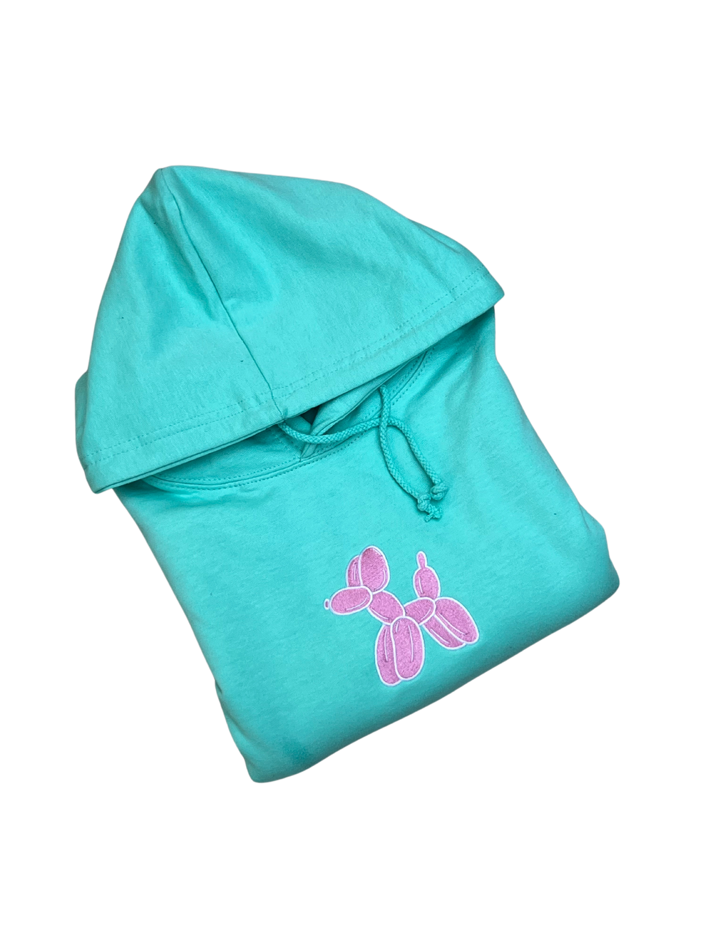 Balloon Dog Hoodie - Peppermint Green