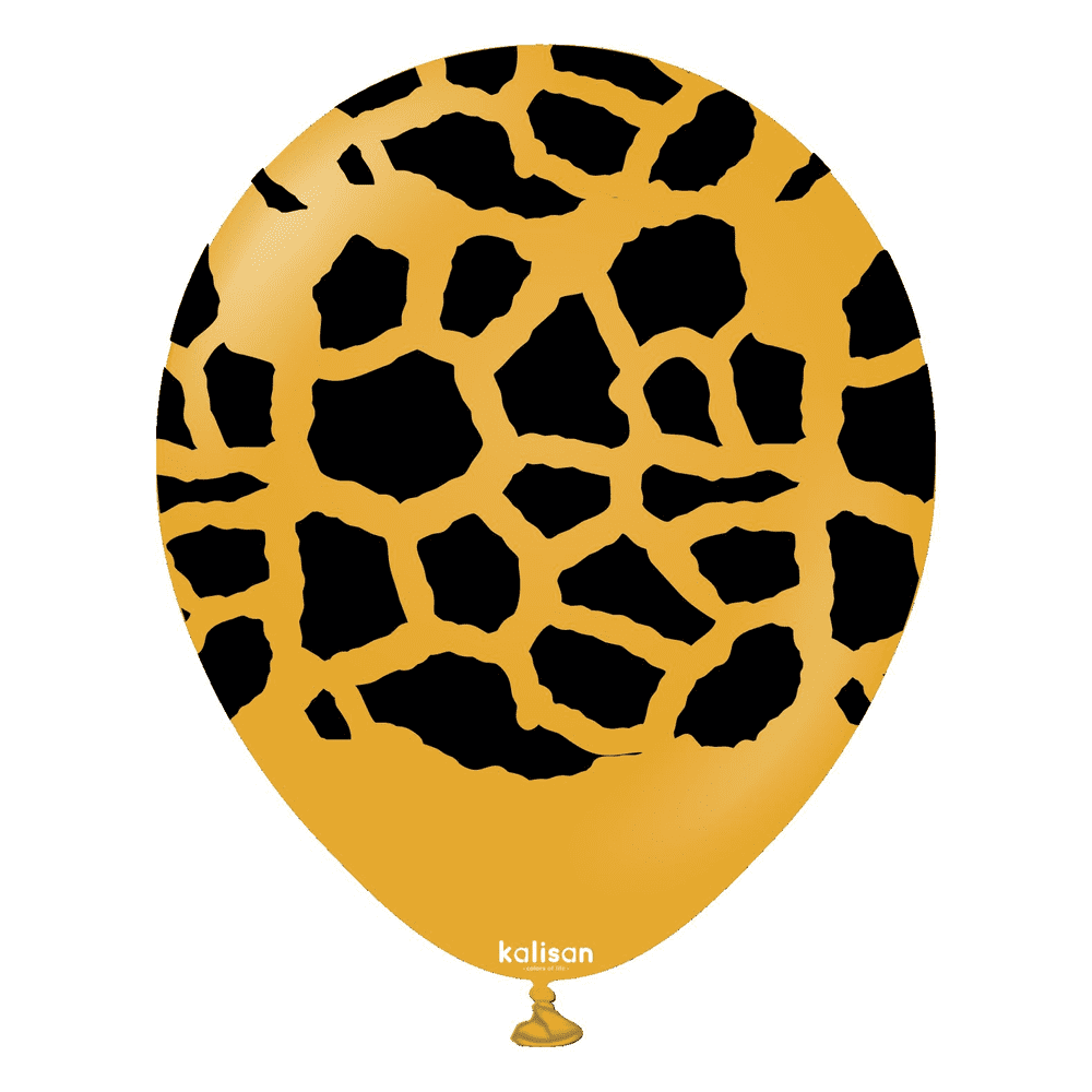 Kalisan Safari Giraffe - Retro Mustard