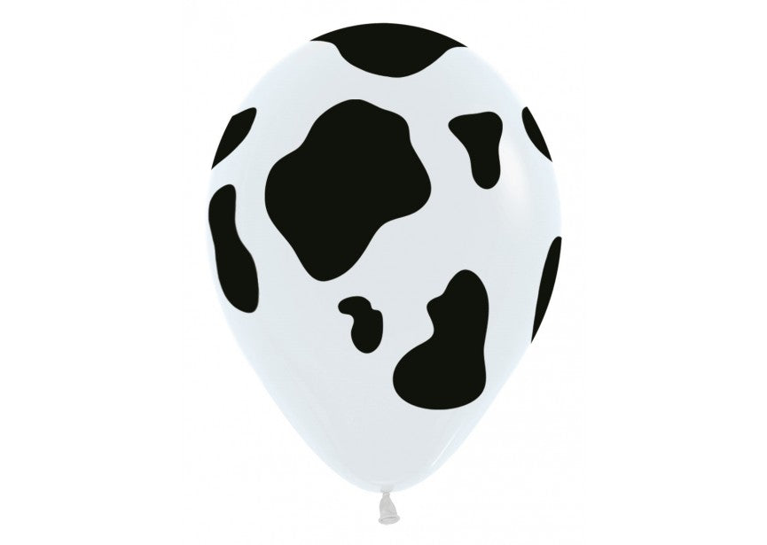 Sempertex Cow Print Latex Balloons