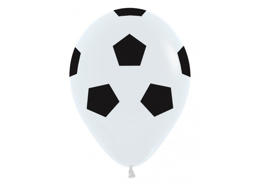 Sempertex Soccer Ball Print Latex Balloons