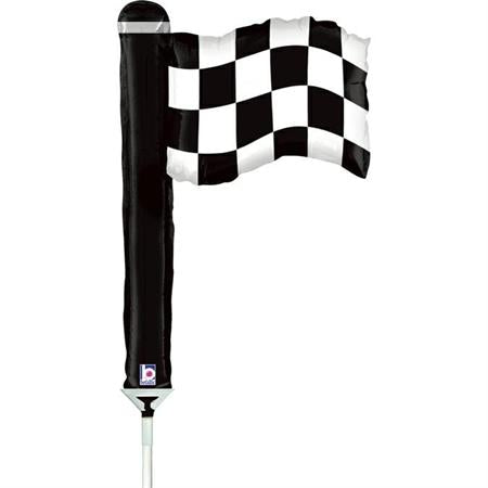 Grabo Mini Foil Checked Flag