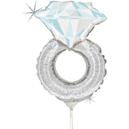 Grabo Mini Foil Wedding Ring Holographic