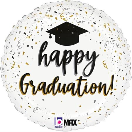 Betallic Satin Graduation Confetti Foil