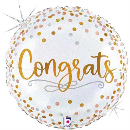 Betallic Congrats Confetti Foil