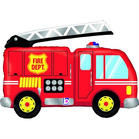 Betallic Fire Truck Foil