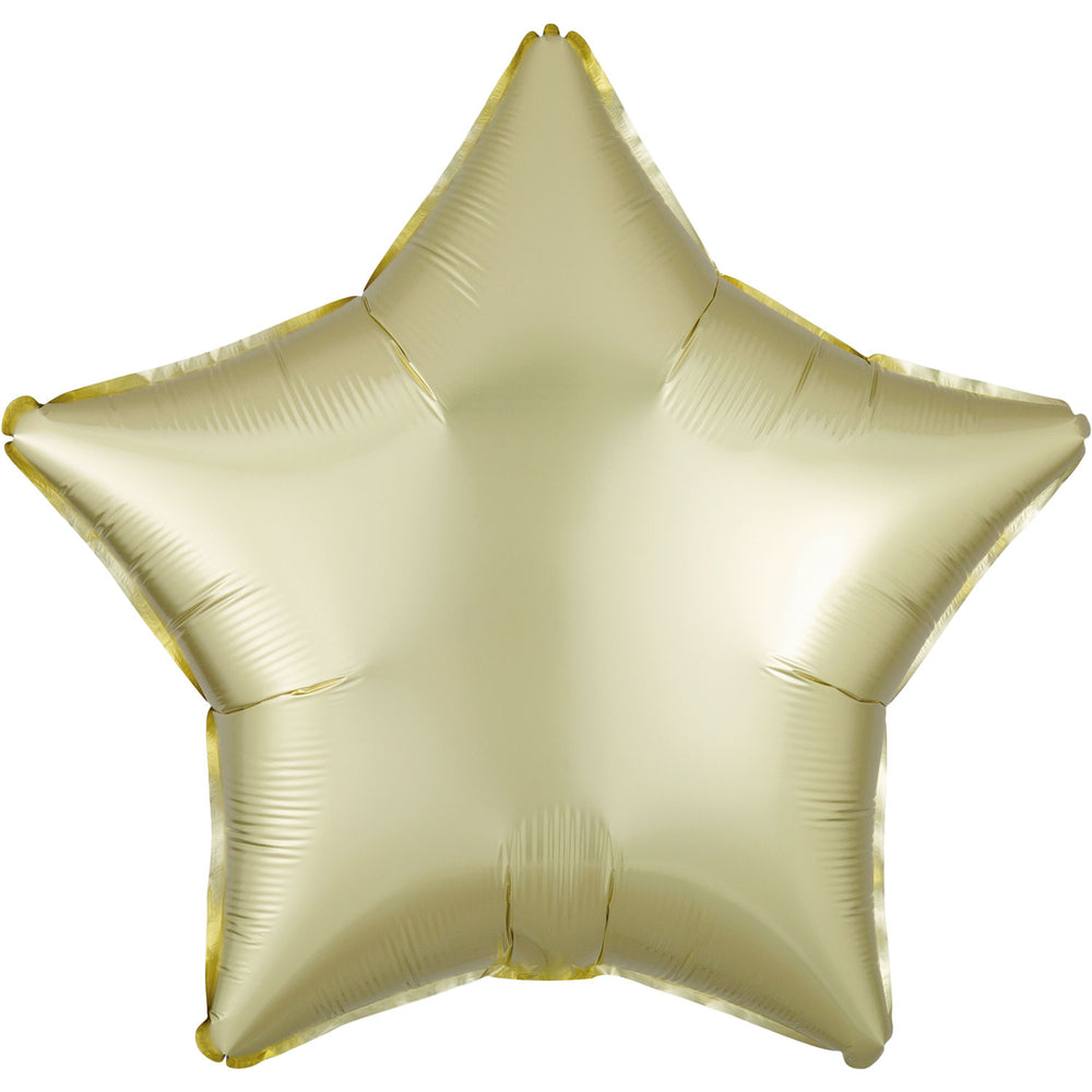 Anagram Pastel Yellow Star Satin Luxe Standard HX Foil