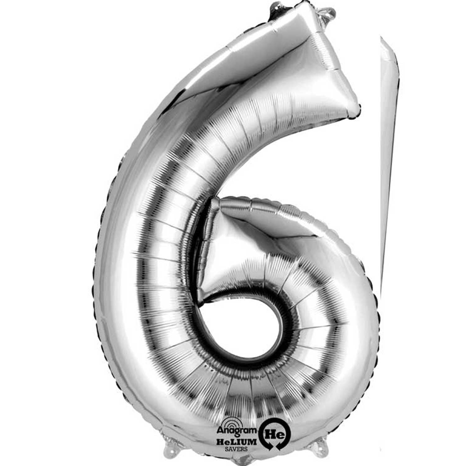 Anagram Minishape Anagram Silver Foil Numbers 0-9