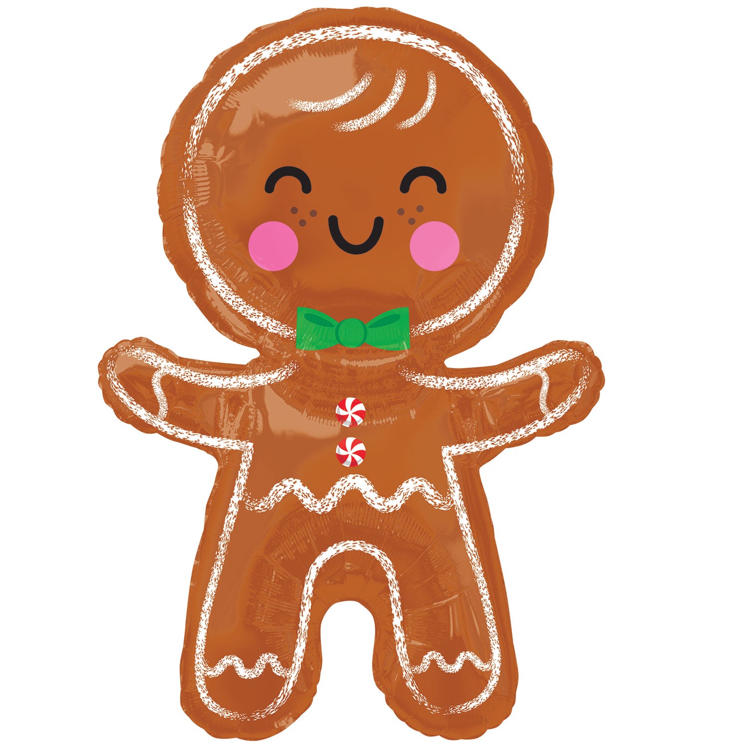 Anagram SuperShape Happy Gingerbread Man XL Foil