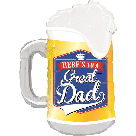 Betallic Great Dad Beer Mug Foil