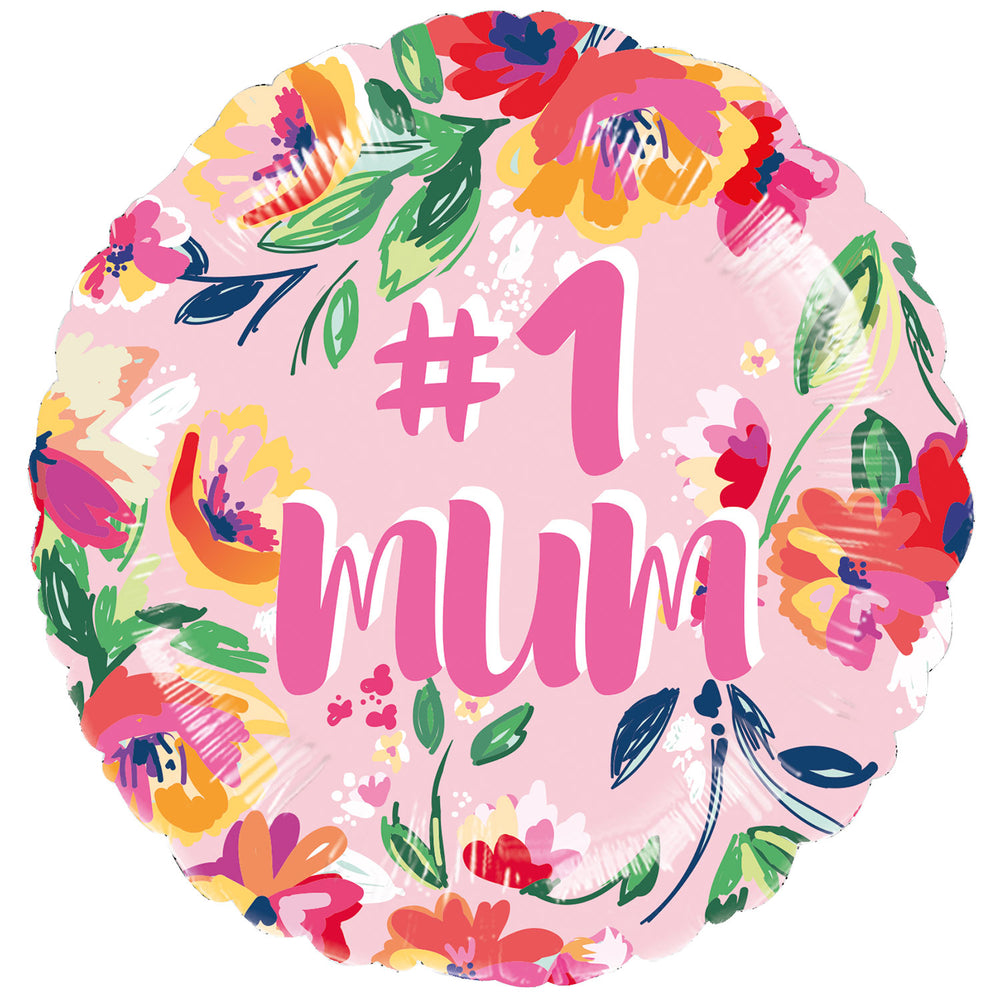 Amscan #1 Mum Standard Foil