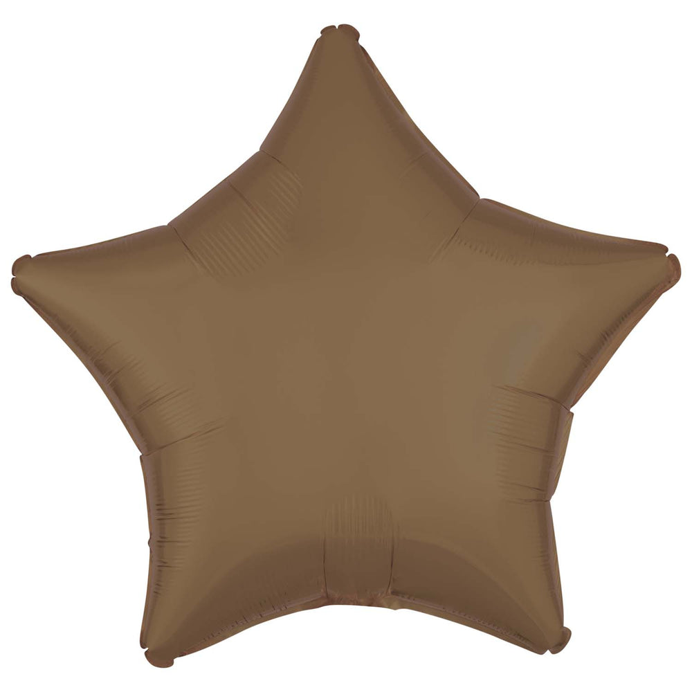Amscan Silk Lustre Truffle Star Foil
