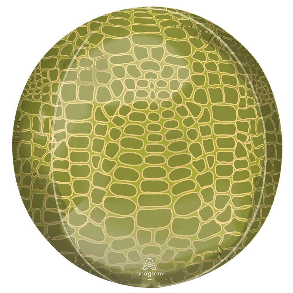 Anagram Animalz Alligator Print Orbz Foil