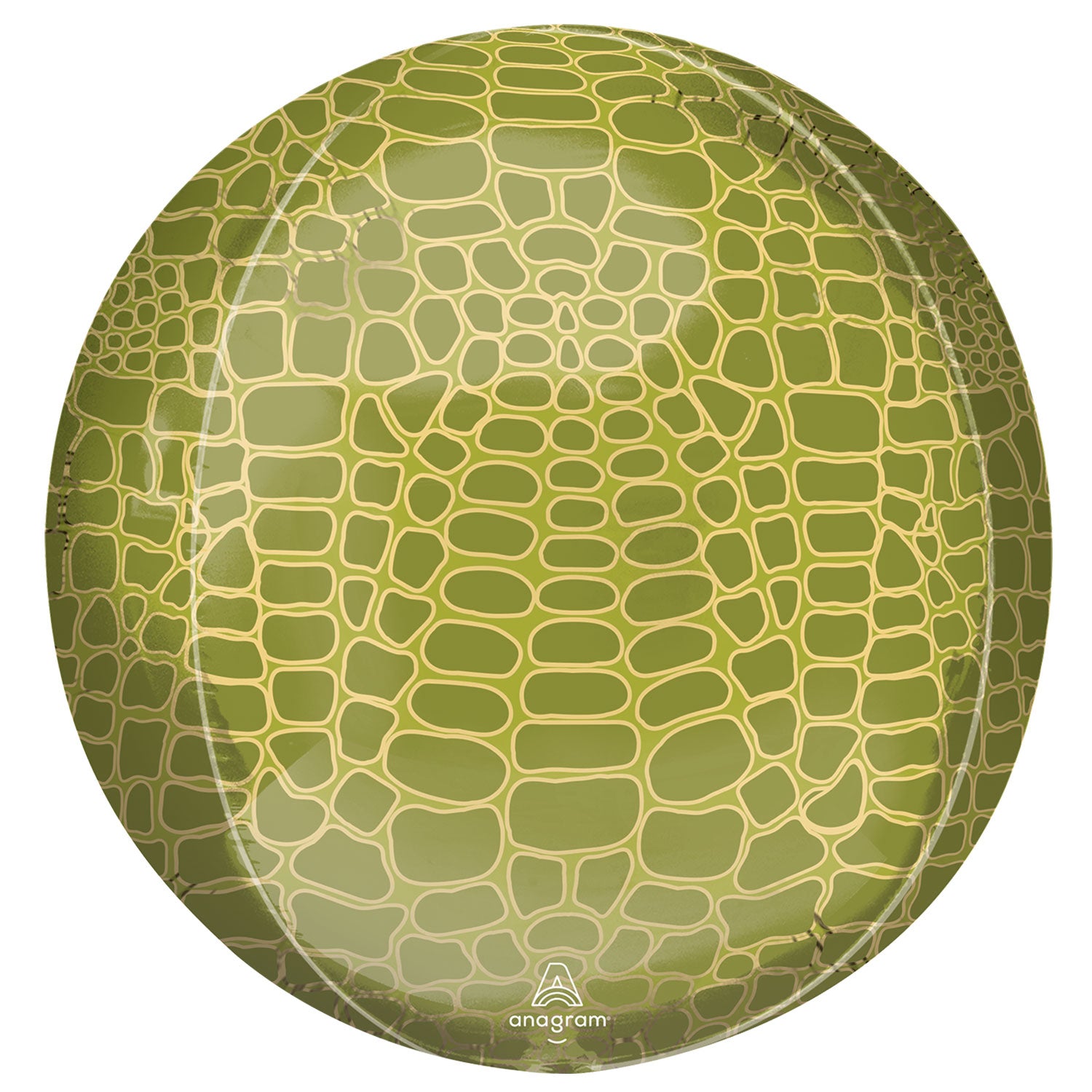 Anagram Animalz Alligator Print Orbz Foil