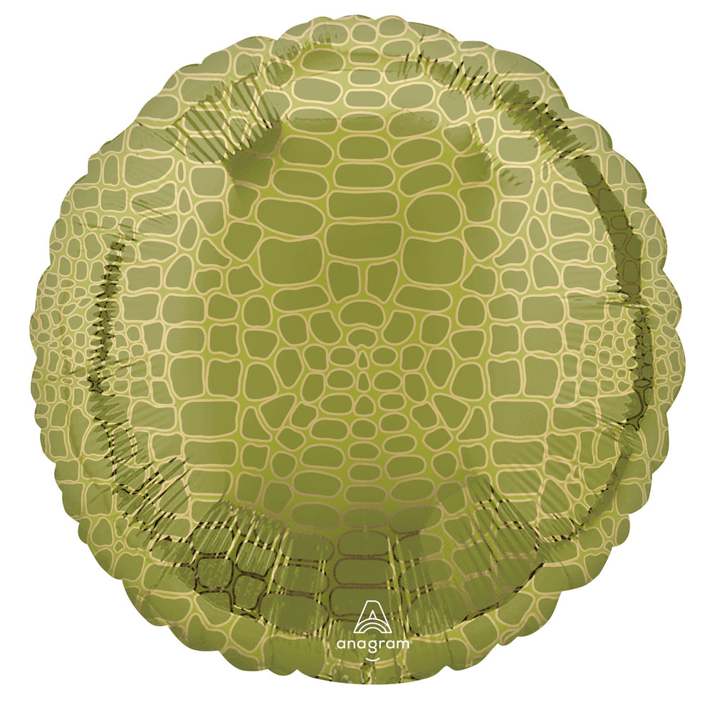 Anagram Animalz Alligator Print Standard Foil