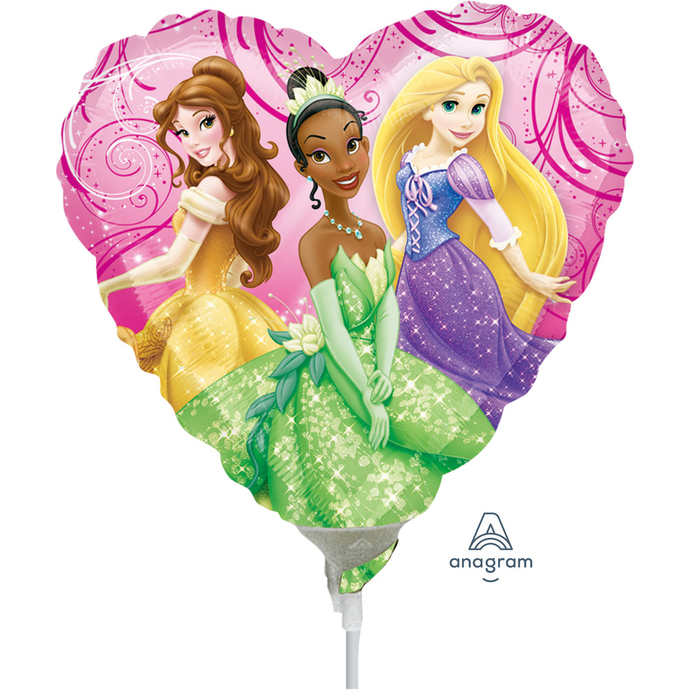 Anagram MiniShape Disney Princess Garden Heart Foil