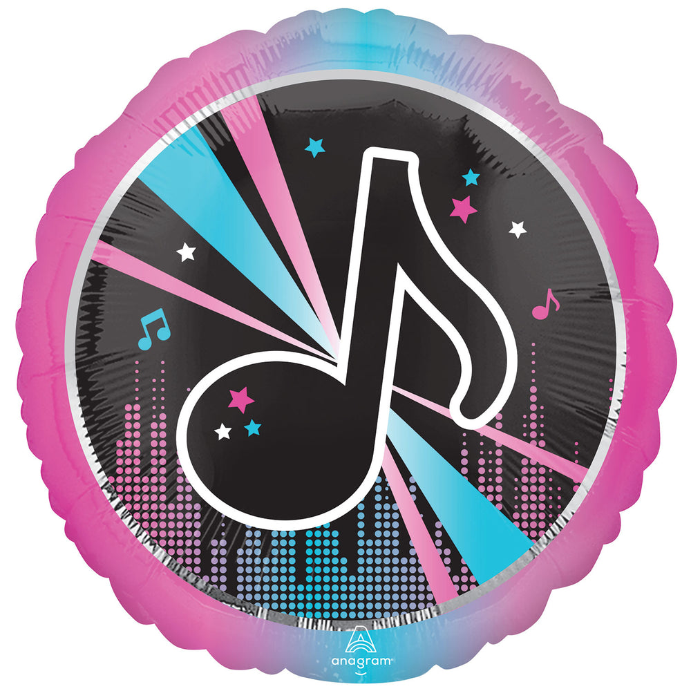 Anagram Music note Circle HX Jumbo Foil