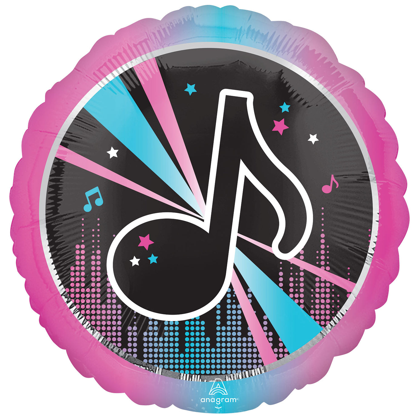 Anagram Music note Circle HX Jumbo Foil