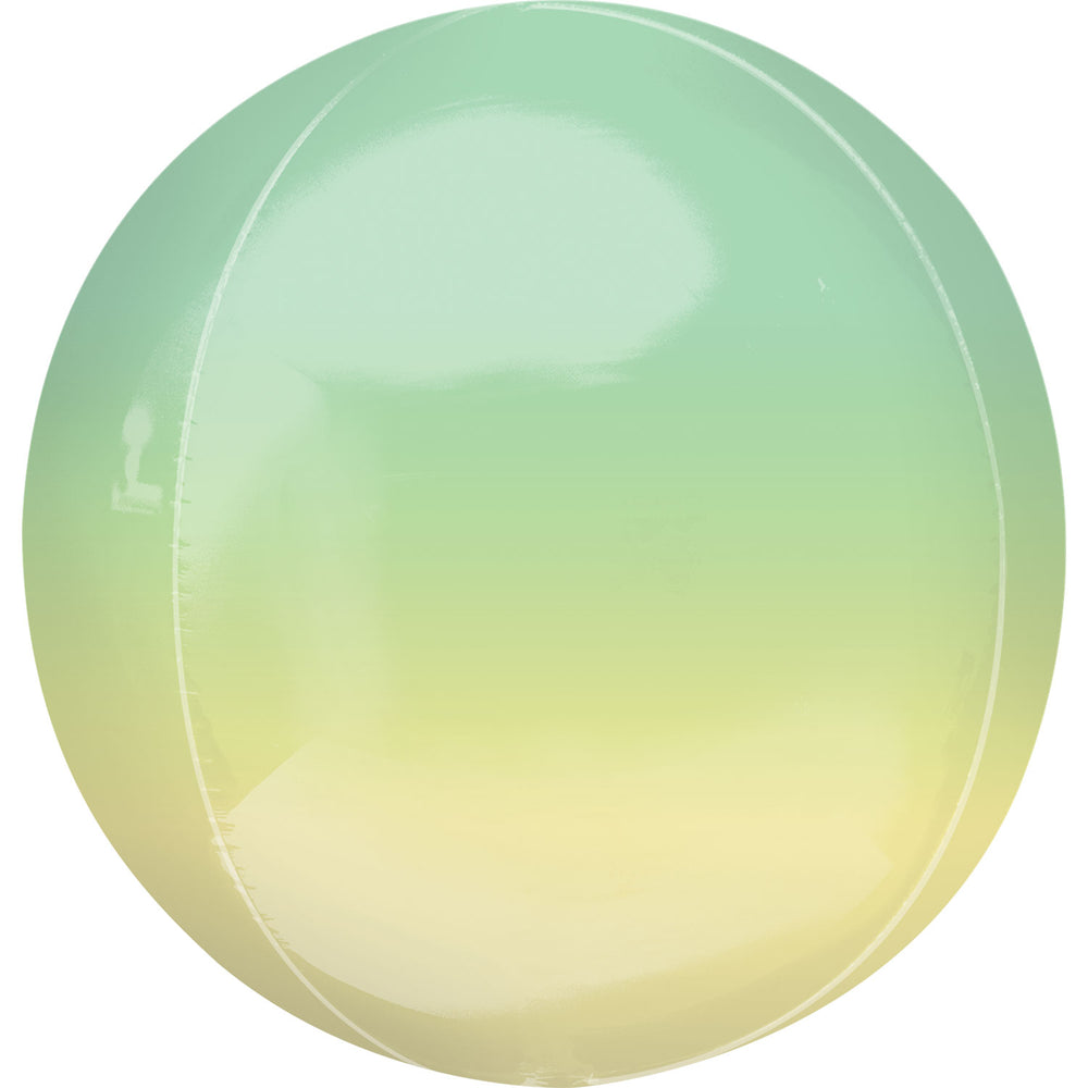 Anagram Ombre Yellow & Green Orbz Foil