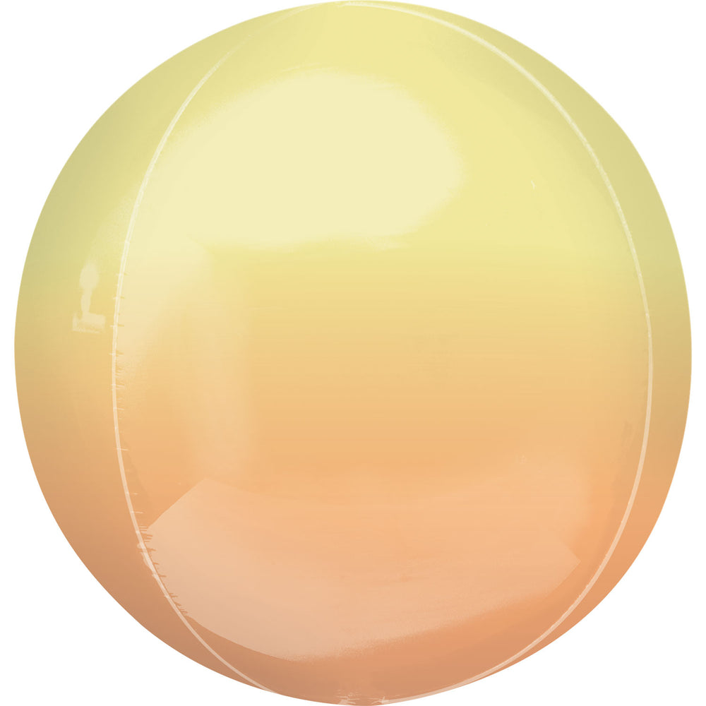 Anagram Ombre Yellow & Orange Orbz Foil
