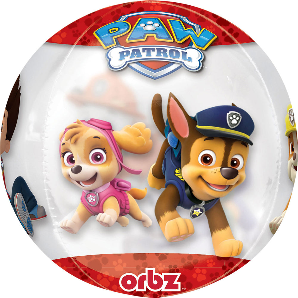 Anagram Paw Patrol Chase & Marshall Clear Orbz