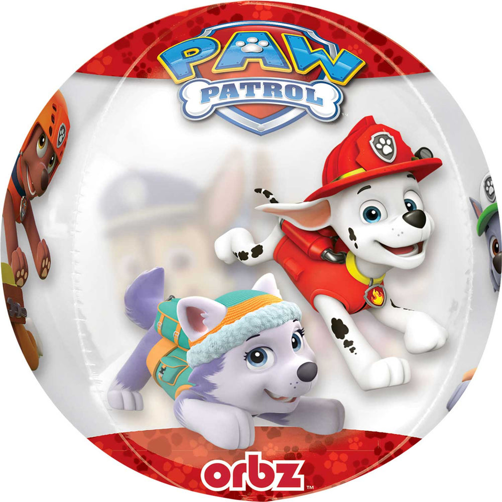 Anagram Paw Patrol Chase & Marshall Clear Orbz 1