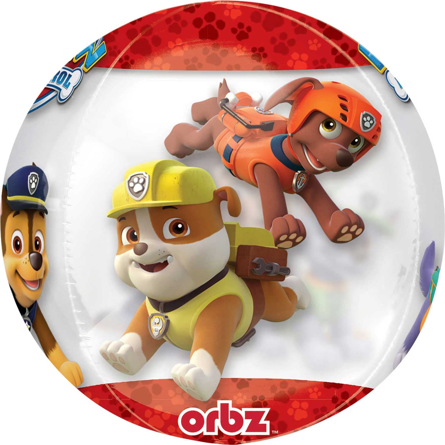 Anagram Paw Patrol Chase & Marshall Clear Orbz 3