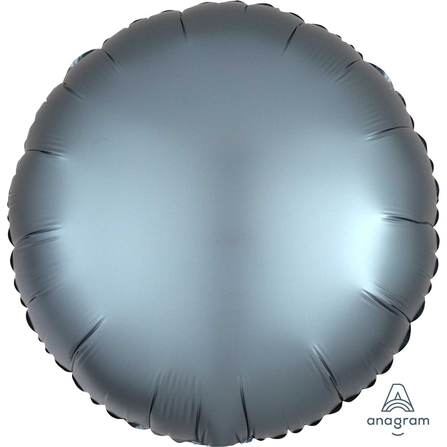 Anagram Steel Blue Circle Satin Luxe Standard HX Foil