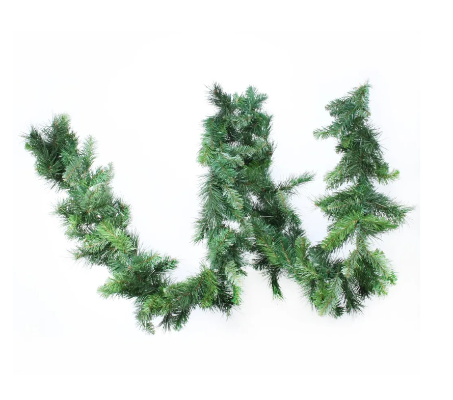 Deluxe Evergreen Garland (9ft x 10 inch)