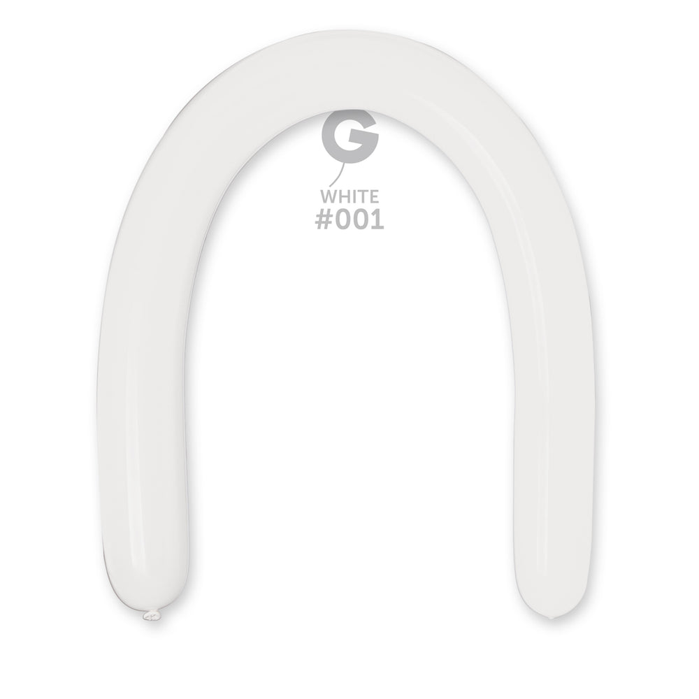 Gemar Modelling Balloon - White #001 D6