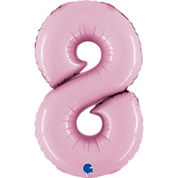 Grabo Mini Pastel Pink Foil Numbers 8