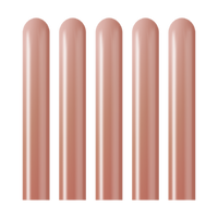 Kalisan Mirror Chrome Rose Gold Modelling Balloons