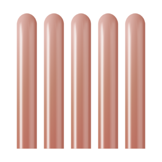 Kalisan Mirror Chrome Rose Gold Modelling Balloons